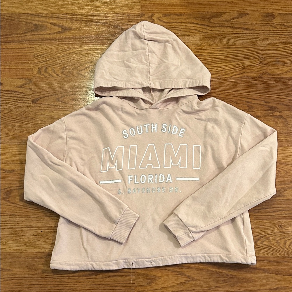 Girls Pink Southside Miami Florida Hoodie